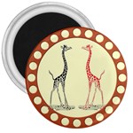 Cute giraffes 3  Magnet