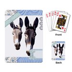 Two donks Playing Cards Single Design