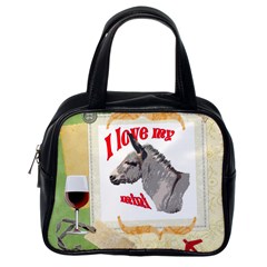 Mini donk Classic Handbag (Two Sides) from UrbanLoad.com Back