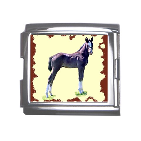 Foal Mega Link Italian Charm (18mm) from UrbanLoad.com Front