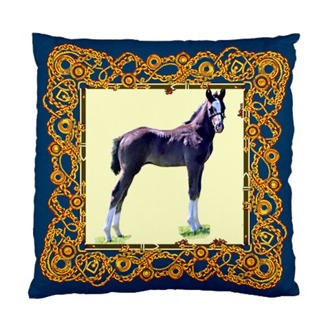 Foal Cushion Case (Two Sides) from UrbanLoad.com Back