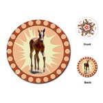 Foal 2 Playing Cards (Round)