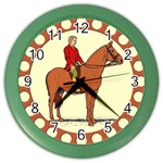 Riding Color Wall Clock