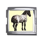 Vintage horse 3 Mega Link Italian Charm (18mm)