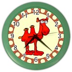Camel Color Wall Clock
