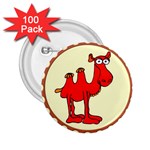 Camel 2.25  Button (100 pack)