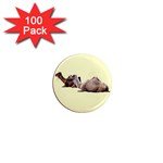 Sitting camels 1  Mini Magnet (100 pack) 