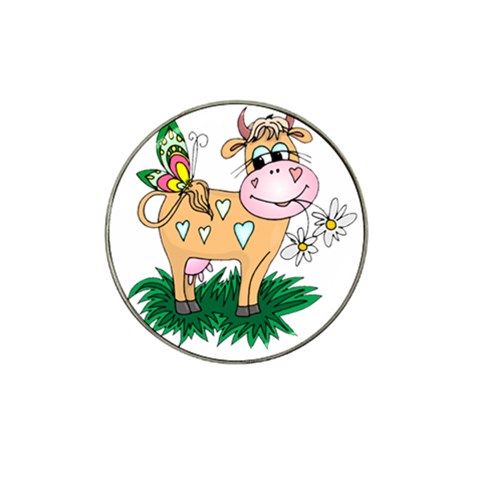 Cute cow Hat Clip Ball Marker (10 pack) from UrbanLoad.com Front