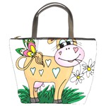 Cute cow Bucket Bag