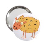 Funky sheep 2.25  Handbag Mirror