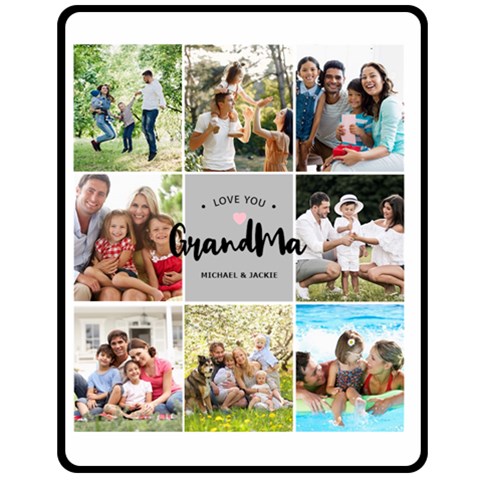 Personalized Love You Medium Blanket Fleece Blanket (Medium) from UrbanLoad.com 60 x50  Blanket Front