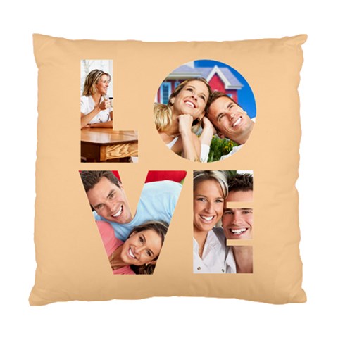 Personalized Love Photo Cushion Standard Cushion Case (One Side) from UrbanLoad.com Front