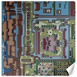 Arcade Game Retro Pattern Canvas 12  x 12 