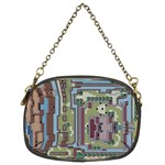Arcade Game Retro Pattern Chain Purse (Two Sides)