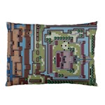 Arcade Game Retro Pattern Pillow Case (Two Sides)