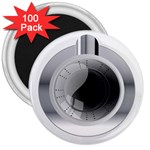 Washing Machines Home Electronic 3  Magnets (100 pack)