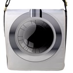 Washing Machines Home Electronic Flap Closure Messenger Bag (S)