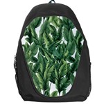 Green banana leaves Backpack Bag