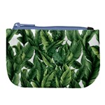 Green banana leaves Large Coin Purse