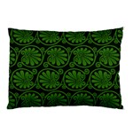 Green Floral Pattern Floral Greek Ornaments Pillow Case