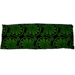 Green Floral Pattern Floral Greek Ornaments Body Pillow Case Dakimakura (Two Sides)
