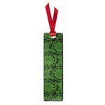 Green Floral Pattern Floral Greek Ornaments Small Book Marks