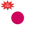 Pink Pattern, Abstract, Background, Bright 1  Mini Buttons (10 pack) 