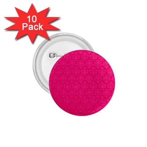 Pink Pattern, Abstract, Background, Bright 1.75  Buttons (10 pack) from UrbanLoad.com Front