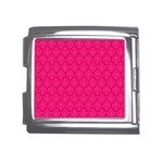 Pink Pattern, Abstract, Background, Bright Mega Link Italian Charm (18mm)