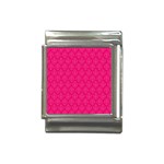 Pink Pattern, Abstract, Background, Bright Italian Charm (13mm)