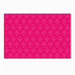 Pink Pattern, Abstract, Background, Bright Postcards 5  x 7  (Pkg of 10)