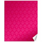 Pink Pattern, Abstract, Background, Bright Canvas 16  x 20 