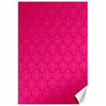 Pink Pattern, Abstract, Background, Bright Canvas 20  x 30 