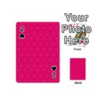 Pink Pattern, Abstract, Background, Bright Playing Cards 54 Designs (Mini)
