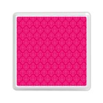 Pink Pattern, Abstract, Background, Bright Memory Card Reader (Square)