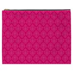 Pink Pattern, Abstract, Background, Bright Cosmetic Bag (XXXL)