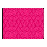 Pink Pattern, Abstract, Background, Bright Two Sides Fleece Blanket (Small)