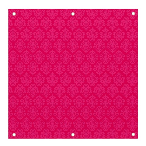 Pink Pattern, Abstract, Background, Bright Banner and Sign 4  x 4  from UrbanLoad.com Front