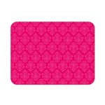 Pink Pattern, Abstract, Background, Bright Premium Plush Fleece Blanket (Mini)