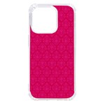 Pink Pattern, Abstract, Background, Bright iPhone 14 Pro TPU UV Print Case