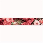 Pink Roses Flowers Love Nature Small Bar Mat