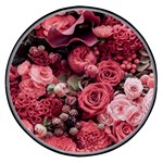 Pink Roses Flowers Love Nature Wireless Fast Charger(Black)