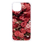 Pink Roses Flowers Love Nature iPhone 13 TPU UV Print Case