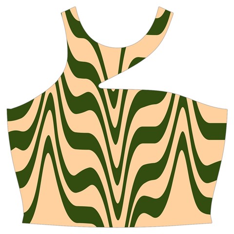 Swirl Pattern Abstract Marble Cut Out Top from UrbanLoad.com Front