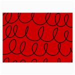 Red Background Wallpaper Large Glasses Cloth