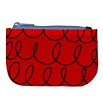 Red Background Wallpaper Large Coin Purse