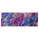 Amethyst flow Banner and Sign 8  x 3 
