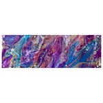 Amethyst flow Banner and Sign 9  x 3 