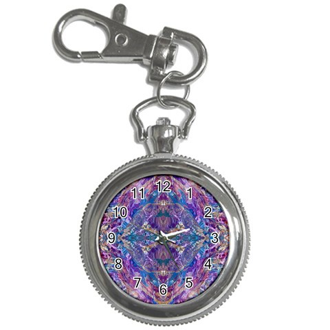 Cobalt arabesque Key Chain Watches from UrbanLoad.com Front