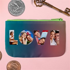 Personalized Couple Love Photo Large Coin Purse Large Coin Purse from UrbanLoad.com Back